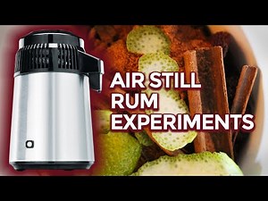 Using an Air Still to Test Rum Recipes | Boothstown Gin