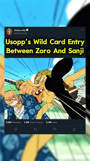 Usopp's Wild Card Entry #shorts #onepiece #usopp