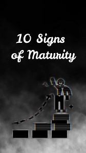 29K views · 202 reactions | 10 Signs Of Maturity #quotes #facts #DidYouKnow #inspiration #life #motivation #psychology #knowledgeispower #trendingnow | Knowledge Is Power | Facebook