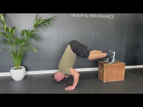 PIKE PUSH UP FEET ELEVATED | Technique Demo