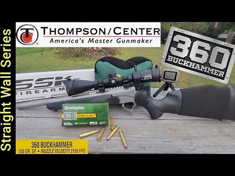 Straight Wall Hunting Cartridge Series: 360 BUCKHAMMER / Thompson Center Encore