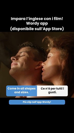 unisciti a 400k+ studenti d'inglese sull'app "Wordy"