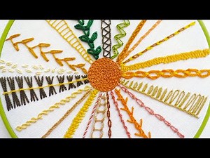 23 Chain Stitch Variations for Beginners | 23 Variantes de la Puntada Cadena