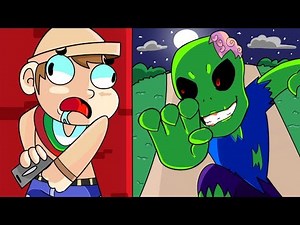 ¡ESCAPA DEL APOCALIPSIS ZOMBIE! 😰⚠️ ¡MINECRAFT en L4D2! ☣️ ROLEPLAY