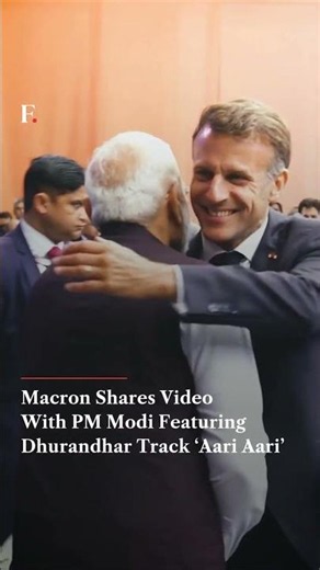 Macron Shares Video With PM Modi Featuring Bollywood Track ‘Aari Aari’ Ahead of G7 Summit | N18G