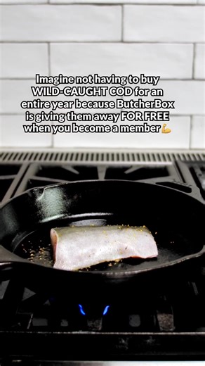 🚨FLASH SALE🚨 Get wild-caught cod FREE in every box for a YEAR and save $382* when you become a ButcherBox member today! Act fast, sale ends 3/23! | ButcherBox