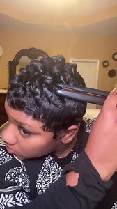 Curly Pixie Curls with VanessaPro Flat Iron