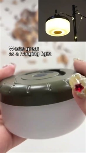 Portable LED Camping String Lights💡｜Cozy lighting anywhere #camping #hyuga #campinglight #recharge