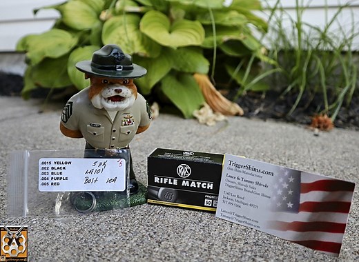 Lithgow LA101 RWS Rifle Match with TriggerShims.com Bolt...