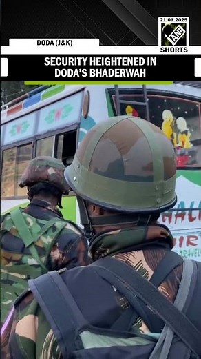 J&K | Security heightened in Bhaderwah of Doda district ahead of the 76th Republic Day