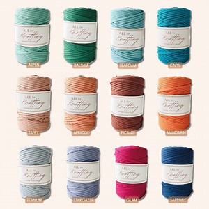 5mm/3.5mm Braided Macrame Cotton Cord: 390ft/490ft, USA Made - Etsy