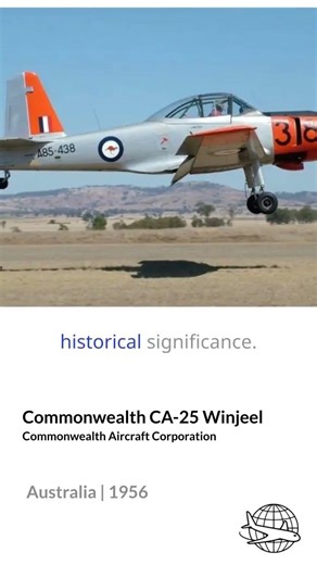 1956 Commonwealth CA-25 Winjeel FOR SALE | Historic RAAF Trainer ✈️