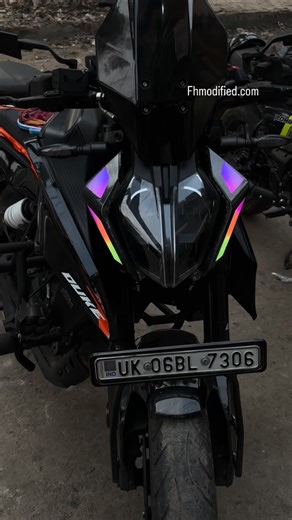 Fh Modified Store on Instagram: "Ktm Duke Gen 3 Headlight Drl Smart Rgb Install #ktm #duke #ktmracing #ktmindia fhmodified store"