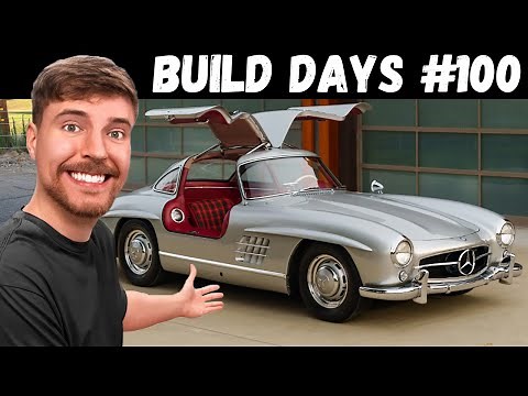Homemade Mercedes 300SL Gullwing Build | DIY Kit Car | How To Make Fiberglass Car Body Kit