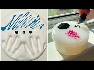 Slime Coloring - Most Satisfying Slime ASMR Compilation