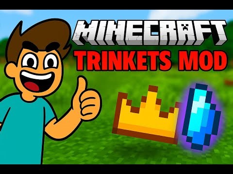 Trinkets Mod: Minecraft Mod Showcase! (20+ NEW ITEMS)