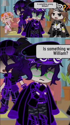 Ready Or Not, William is scared ? 🤪 #gacha #gachaclub #gachalife #gachatrend #fivenightsatfreddys
