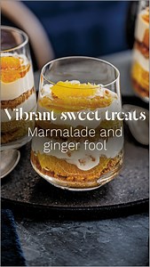 Jar of marmalade need using up? Put it to great use in this speedy, refreshing fool with crushed ginger biscuits, creamy Greek yogurt and bursts of orange zest. Find the 15-minute winner through the link below. https://bit.ly/49dG7PR | olive magazine