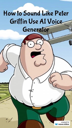 How to Sound Like Peter Griffin Use AI Voice Generator #texttospeech #aivoice #petergriffin #carton #familyguy