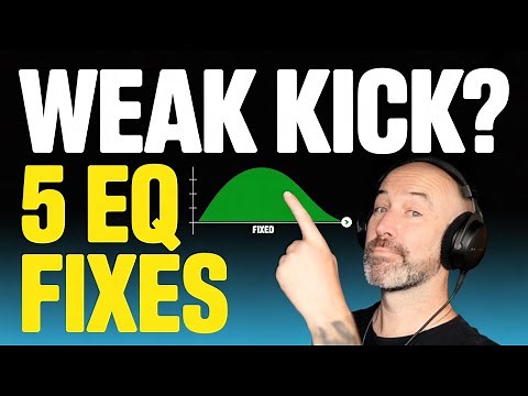 Why Your Kick Drum Sounds Weak (5 EQ Fixes That Work)