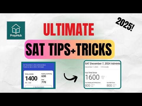[AUGUST SAT] Last-Minute Tips And Tricks You NEED To Know