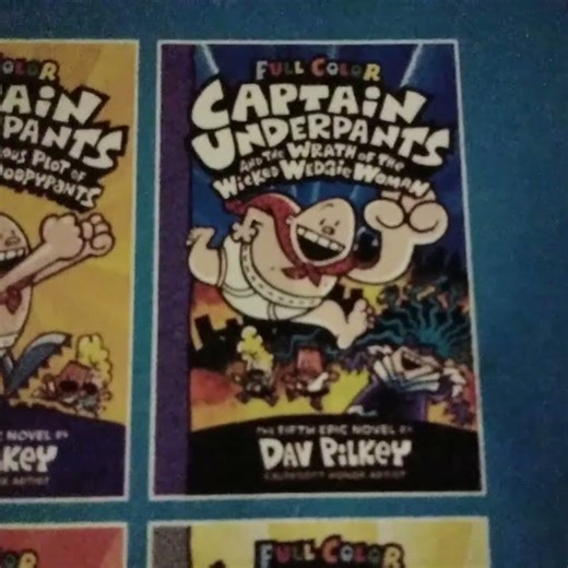 every captain underpants books (1997-2026)