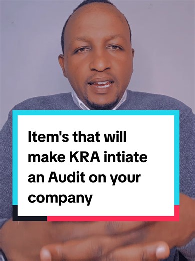 Items That Trigger KRA Audits for Companies