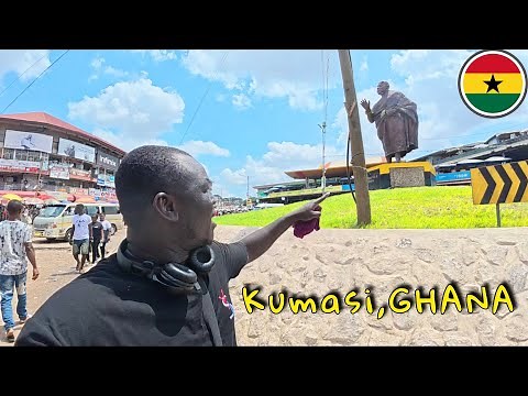 Exploring Kumasi: A City In The Ashanti Region Of Ghana 🇬🇭.