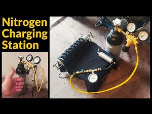 [DIY] Shock absorber nitrogen charging station - build and test