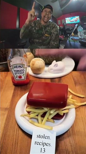 A SOLID Block of HEINZ Ketchup?! 🍟 #heinz #ketchup #foodreview