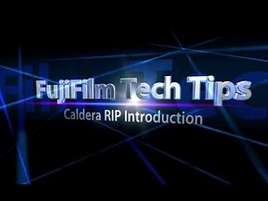 Caldera Software RIP Introduction. How to sue the software RIP to send files to your digital devices