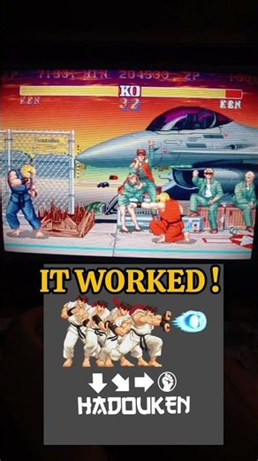 Street Fighter II C.E / How to Do All Ken Moves (Arcade Stick Guide)