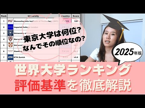 【QS World University Rankings 2025】How are the rankings made? Methodology used and Best Student City