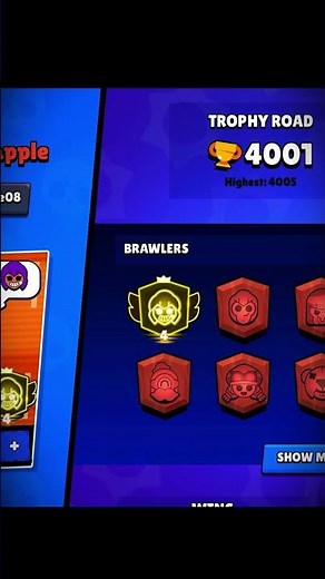 FIRST EVER PRESTIGE 4 IN BRAWL STARS?💀 #brawlstars
