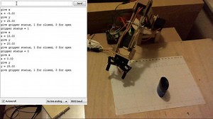 Robot arm with inverse kinematics