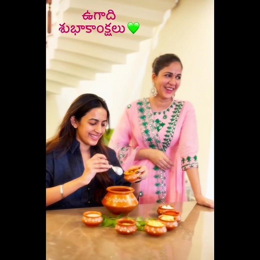 Niharika Konidela Making Ugadi Chutney with her Mother Padmaja & Lavanya Tripathi Video