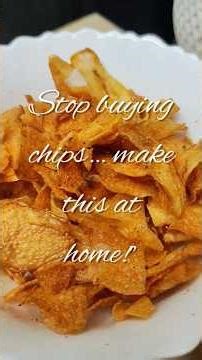 Homemade Potato Chips | Super Crispy #khanabyk #food #recipe #bollywood #potatochips #snackrecipe