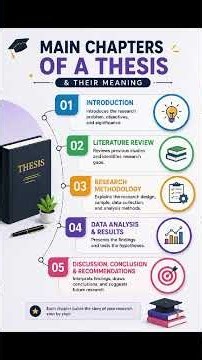 Main Chapters of a Thesis Explained | Thesis Writing Guide for PhD & Research Scholars