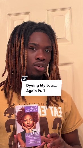 Dyeing My Locs: Two Tone Dreads Tutorial