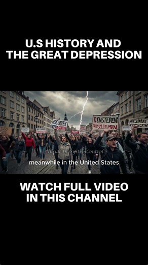 U.S HISTORY: THE GREAT DEPRESSION #ushistory #history #globalfinancialsystem #economichistory