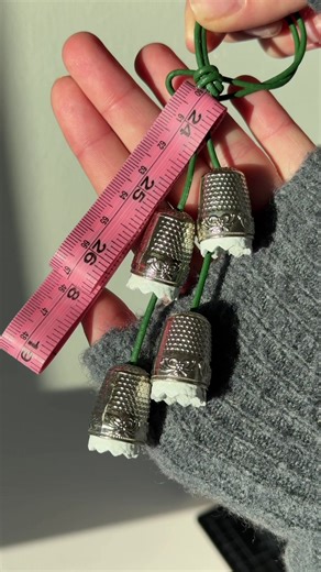 the making of a lily of the valley Dior bag charm 🪡 saw @naomi vizcaino DIY the cutest snail charm and had to try this