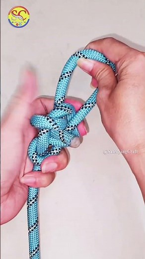DIY Rope Knot 💡 Learn fast and strong