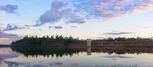 Lake Lenthalls, Camping and fishing at Lenthalls Dam