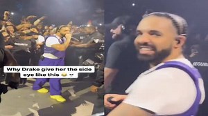 Humbled Her: Drake Gives Fan The Side Eye After Hearing How She Was Screaming & She Toned It Down Quick!