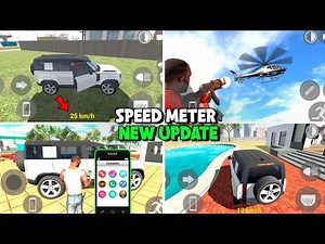 Speed Meter in Indian bike driving 3d New Update🤑|| police helicopter cheat code 🔥| igs gamer