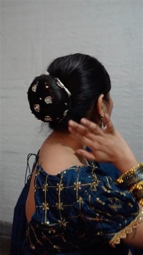 Viral latkan lace bun khud se banana hai, toh try thiissss🫰 #bunhairstyles #lace #viralhairstyles