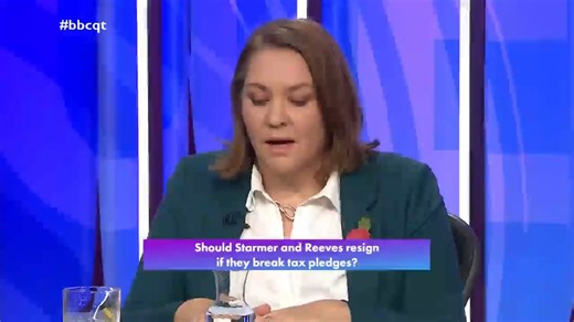 “That choice ahead of us is, do we want to return to austerity, or do we want to continue the renewal and the regrowth of Britain” Labour’s Anna Turley says the government may face “difficult decisions” in the upcoming UK budget, but argues the current fiscal situation is “untenable” #bbcqt | BBC Question Time