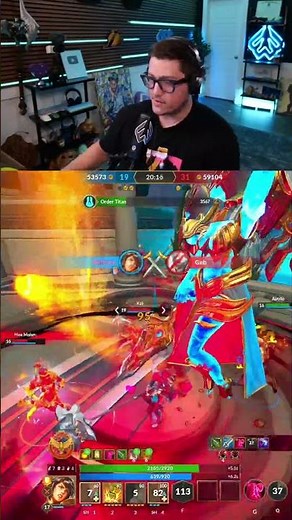 WE 2V5ed THE ENTIRE ENEMY TEAM TO SAVE THE GAME! #smite #smite2