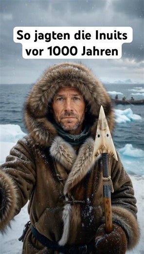 So jagten die Inuits vor 1000 Jahren Wale – Harpunen über dem Meer