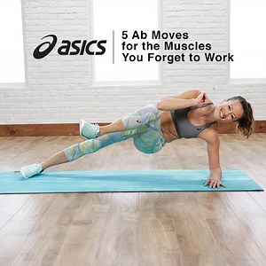 Treat your core to a little TLC with these 5 fast ab moves from PopSugar Fitness. bit.ly/2pevHeb | ASICS